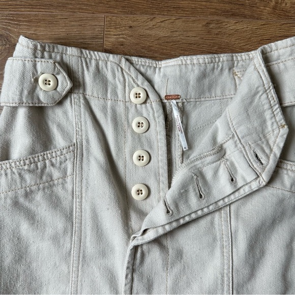 Free People Tan Skirt Size 4 - Picture 3 of 7